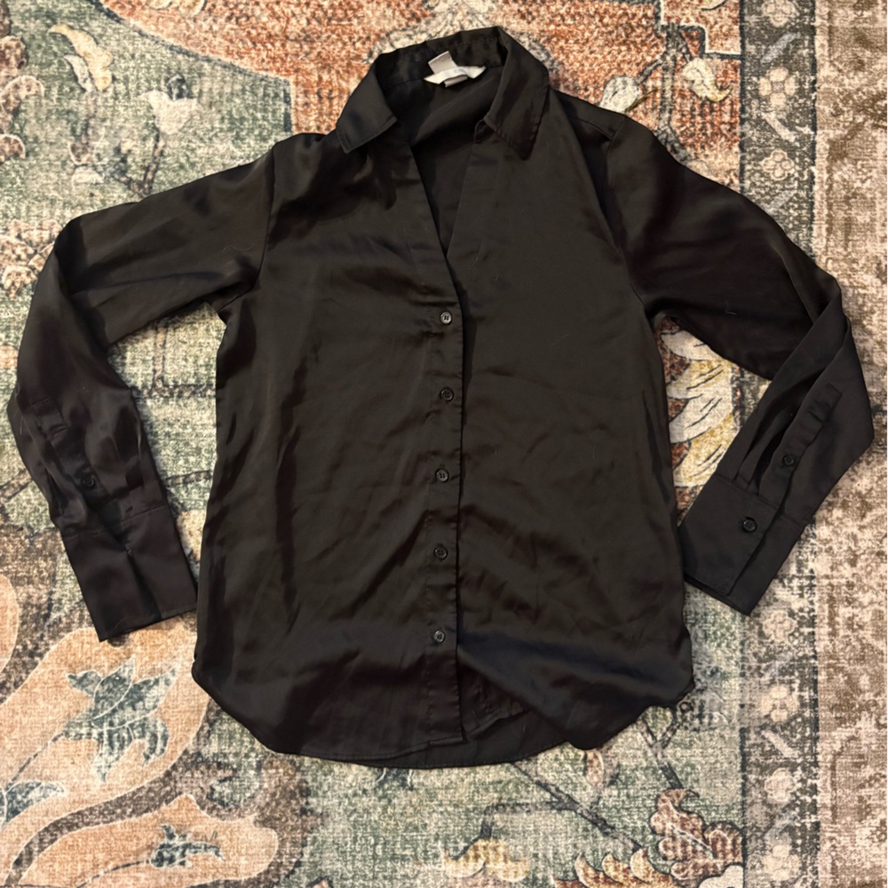 H&M Black Blouse